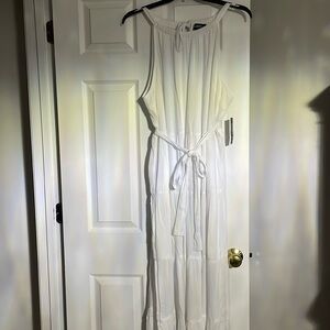 Maxi Dress , size 2X , color white